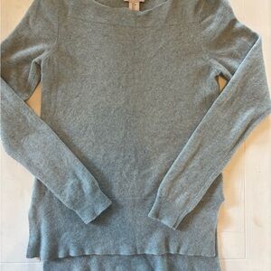 100% Cashmere Sweater by Nanette Lepore Blue Size M